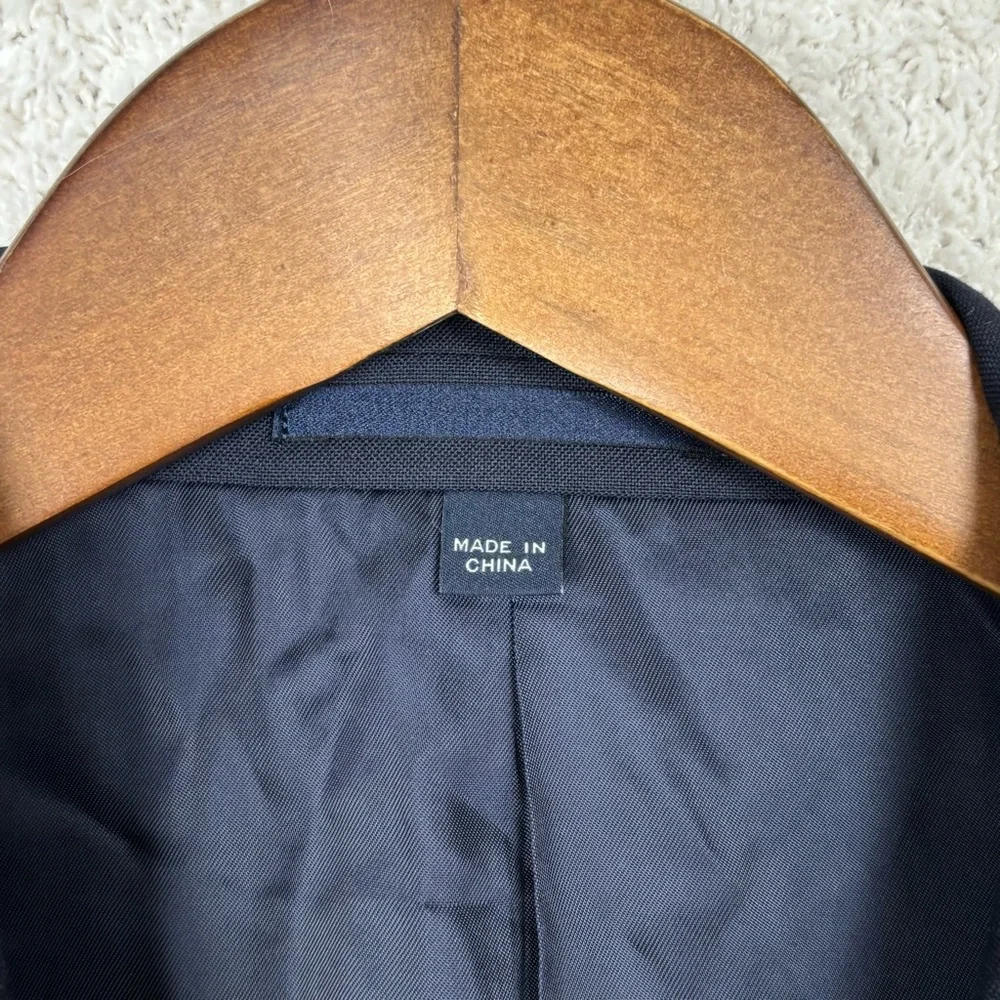 J. Crew Blazer Mens 40S Blue Ludlow Loro Piana Superfine Wool Sport‎ Coat Italy